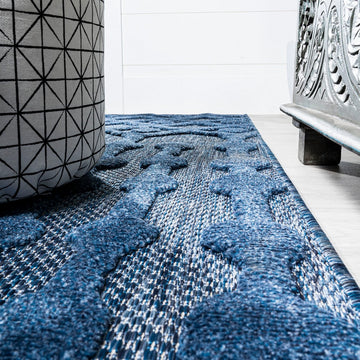 Peralta Moroccan Diamond Indoor/outdoor Area Rug